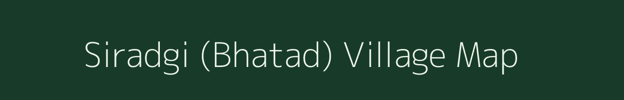 Siradgi (Bhatad) village map in Karnataka