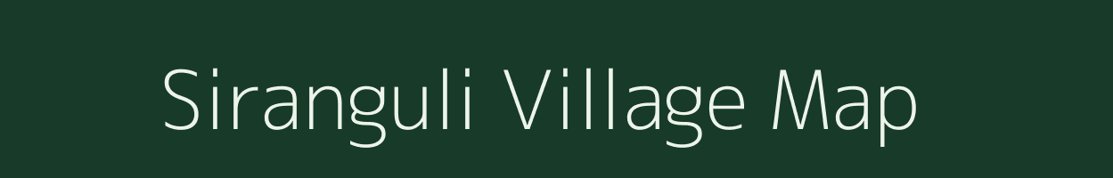 Siranguli village map in Goa