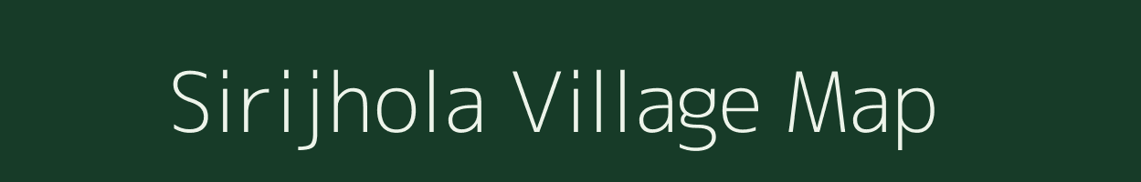 Sirijhola village map in Odisha