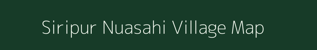 Siripur Nuasahi village map in Odisha