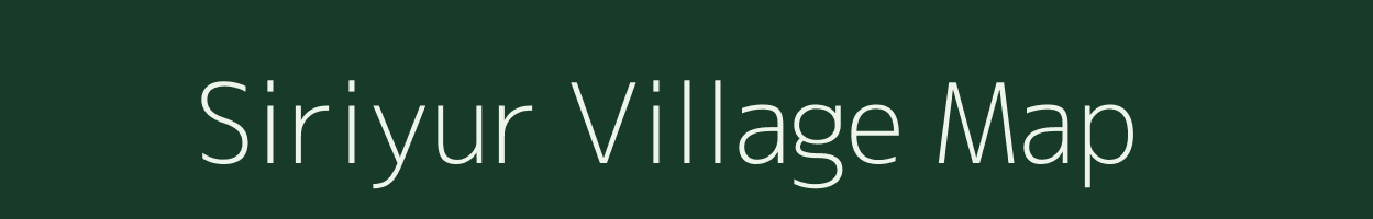 Siriyur village map in Tamil Nadu