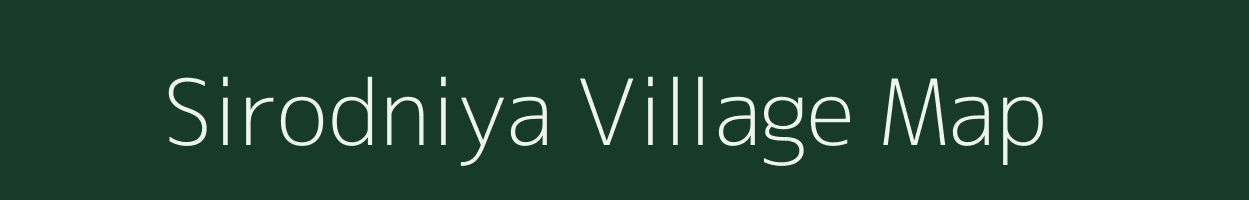 Sirodniya village map in Rajasthan