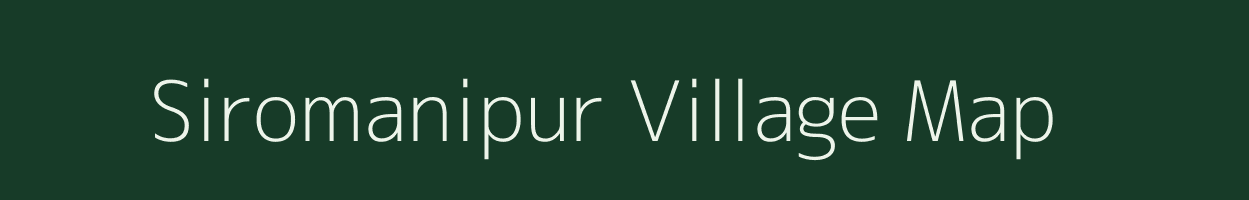 Siromanipur village map in West Bengal