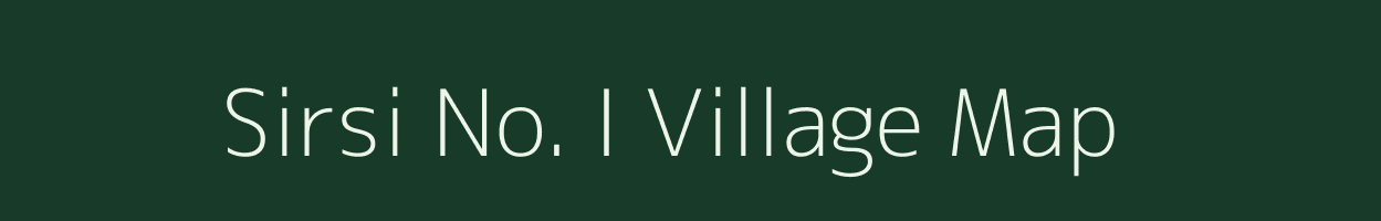 Sirsi No. I village map in Jharkhand