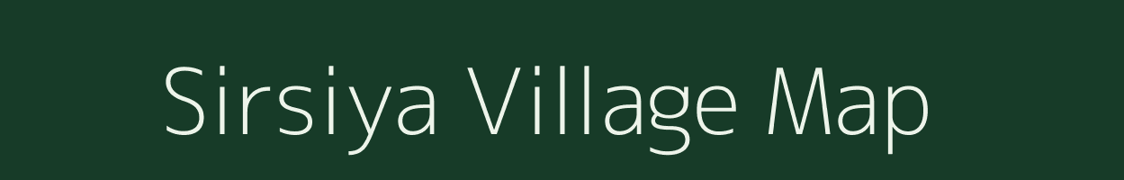 Sirsiya village map in Jharkhand