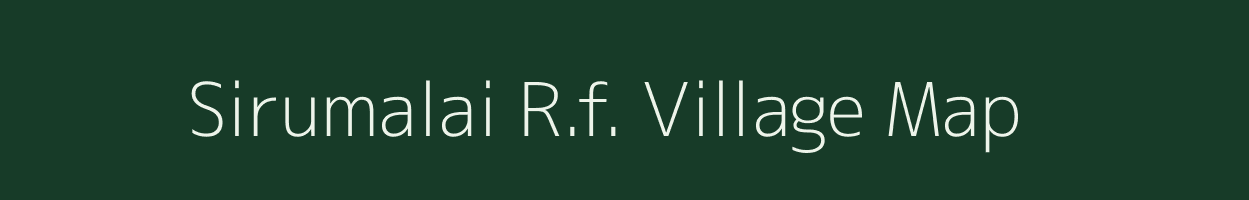 Sirumalai R.f. village map in Tamil Nadu