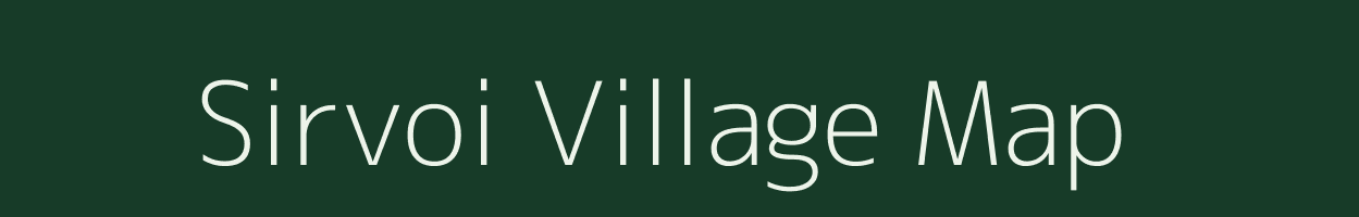 Sirvoi village map in Goa