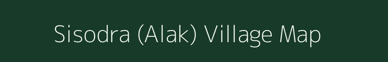 Sisodra (Alak) village map in Gujarat