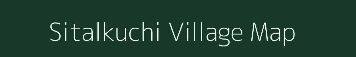 Sitalkuchi village map in West Bengal