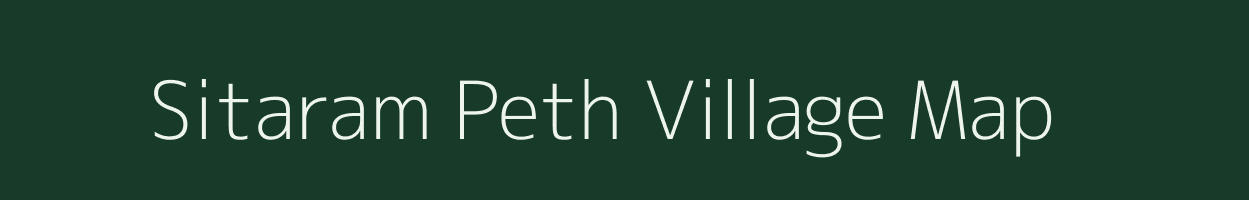 Sitaram Peth village map in Maharashtra