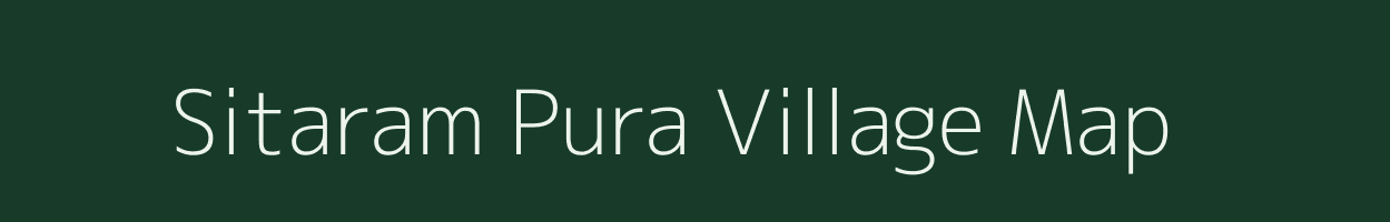 Sitaram Pura village map in Rajasthan