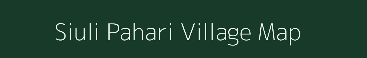 Siuli Pahari village map in West Bengal