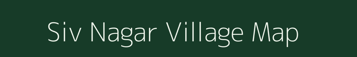 Siv Nagar village map in Uttarakhand