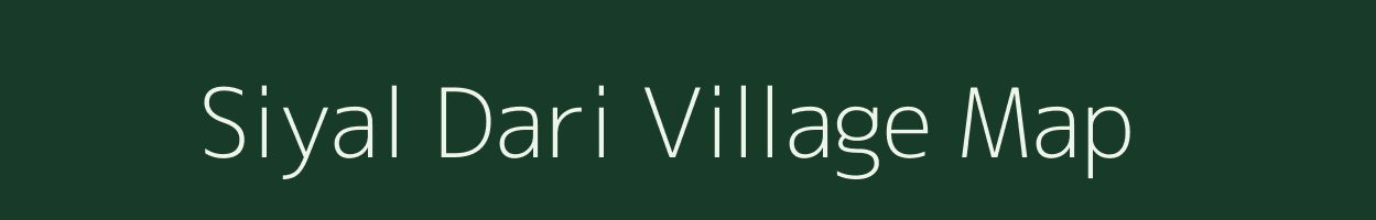 Siyal Dari village map in Rajasthan