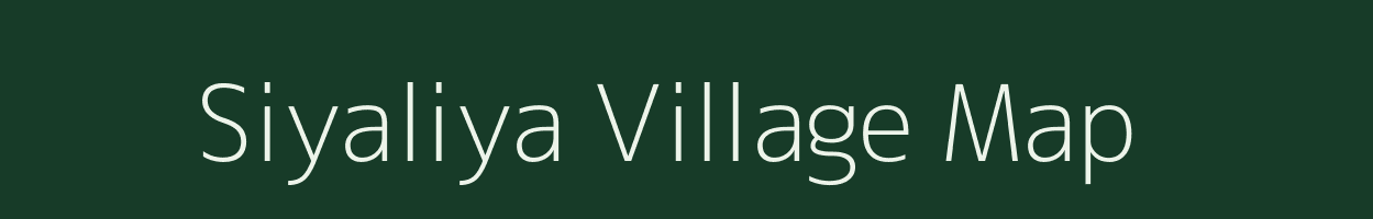 Siyaliya village map in West Bengal