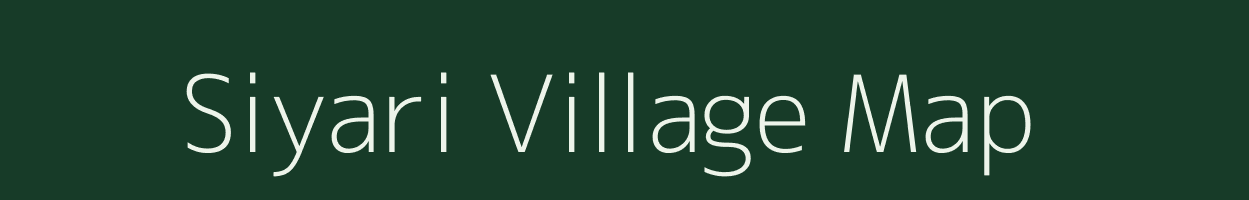 Siyari village map in Rajasthan