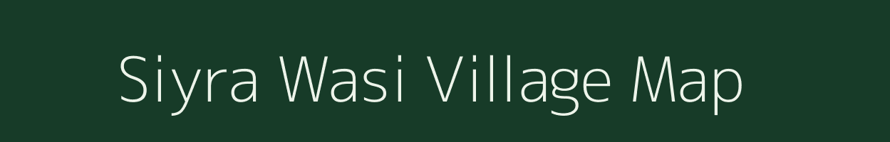 Siyra Wasi village map in Uttar Pradesh