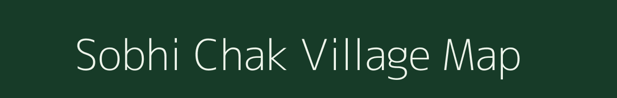 Sobhi Chak village map in Jharkhand