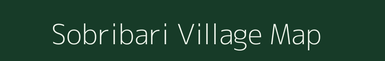 Sobribari village map in Meghalaya