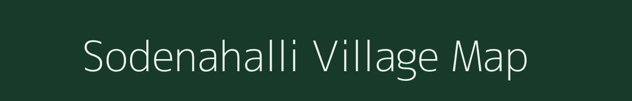 Sodenahalli village map in Karnataka