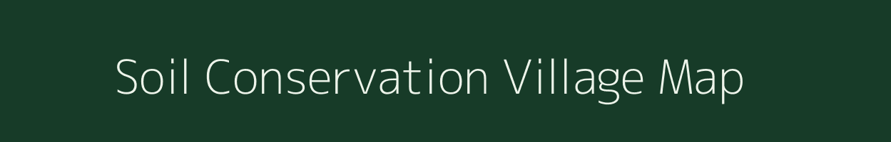 Soil Conservation village map in Assam
