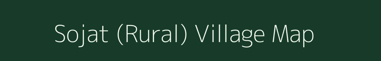 Sojat (Rural) village map in Rajasthan