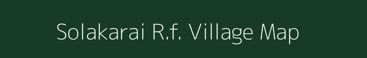 Solakarai R.f. village map in Tamil Nadu