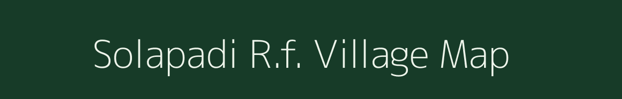 Solapadi R.f. village map in Tamil Nadu