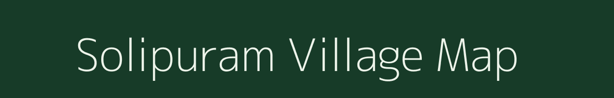 Solipuram village map in Andhra Pradesh