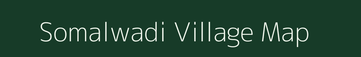 Somalwadi village map in Maharashtra