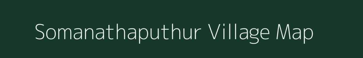 Somanathaputhur village map in Tamil Nadu