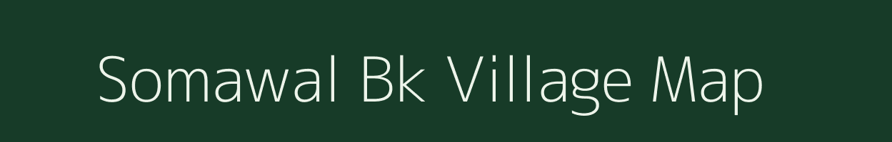 Somawal Bk village map in Maharashtra