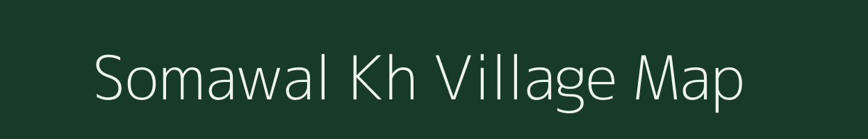Somawal Kh village map in Maharashtra