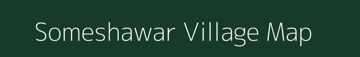 Someshawar village map in Maharashtra