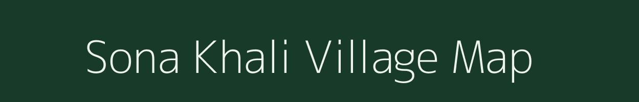 Sona Khali village map in West Bengal