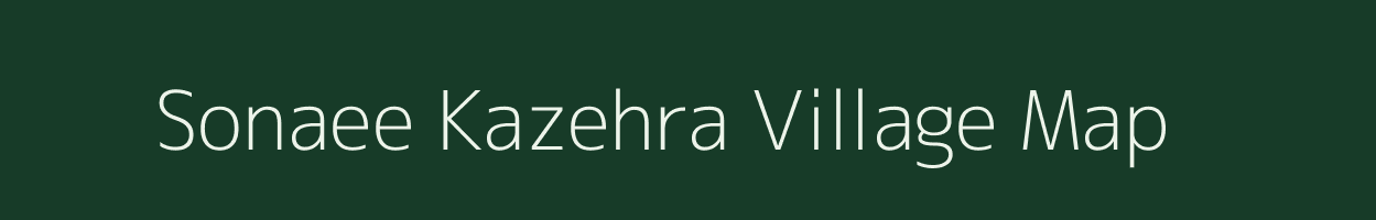 Sonaee Kazehra village map in Uttar Pradesh