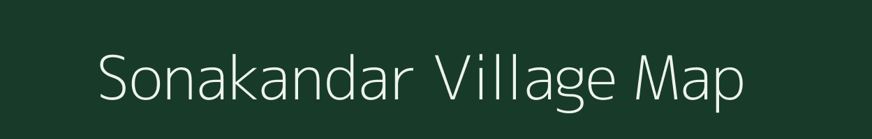 Sonakandar village map in West Bengal