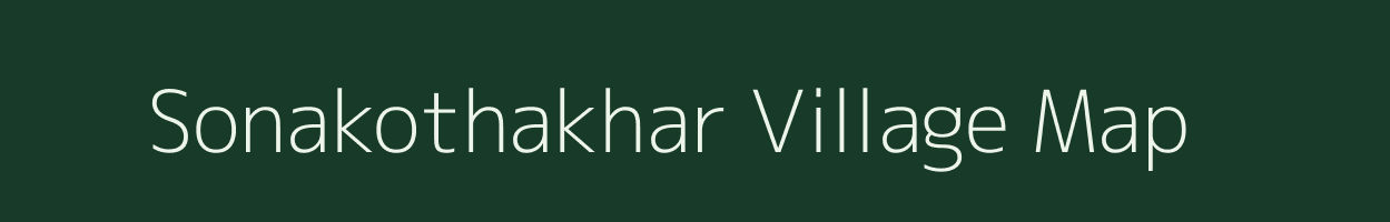 Sonakothakhar village map in Maharashtra