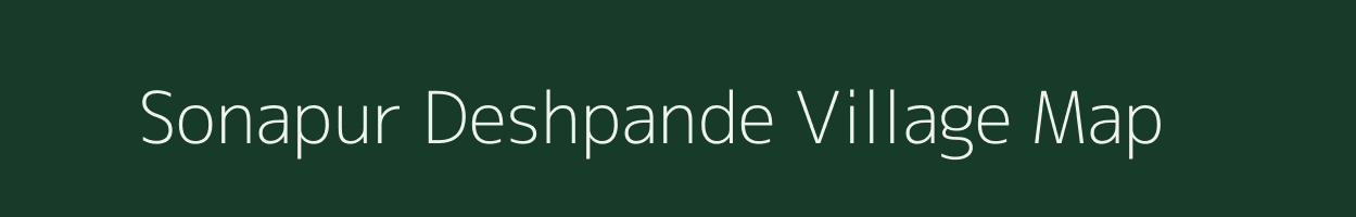 Sonapur Deshpande village map in Maharashtra