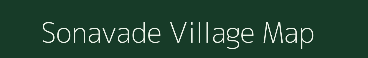 Sonavade village map in Maharashtra