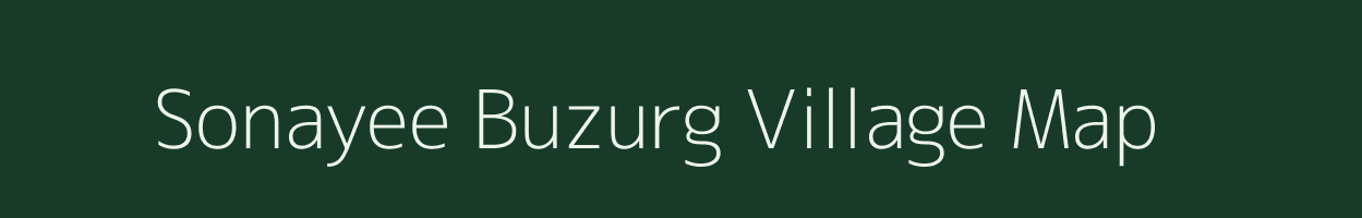 Sonayee Buzurg village map in Uttar Pradesh