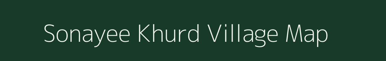 Sonayee Khurd village map in Uttar Pradesh