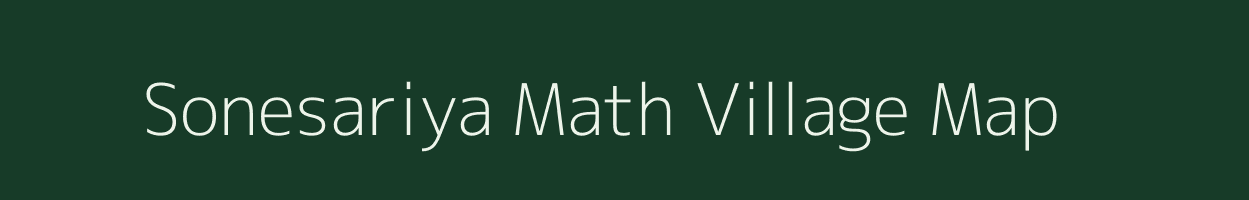 Sonesariya Math village map in Gujarat