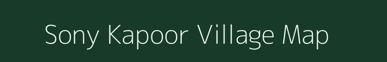 Sony Kapoor village map in Uttar Pradesh