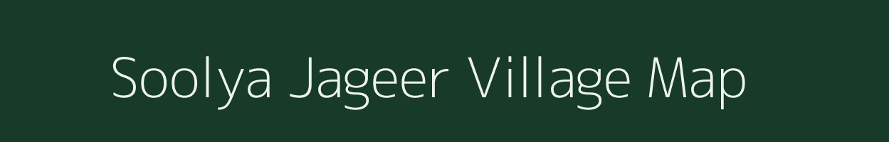 Soolya Jageer village map in Rajasthan