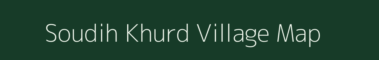 Soudih Khurd village map in Uttar Pradesh