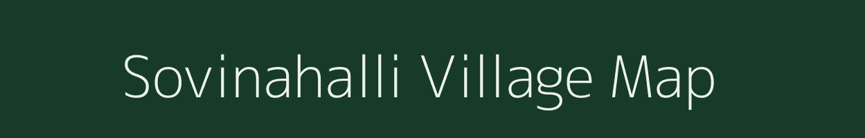 Sovinahalli village map in Karnataka