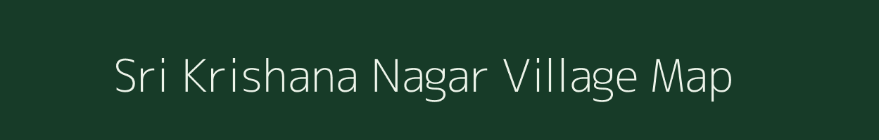 Sri Krishana Nagar village map in Rajasthan