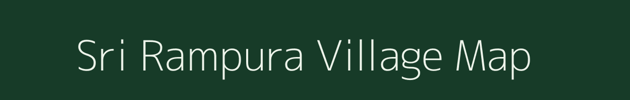 Sri Rampura village map in Rajasthan