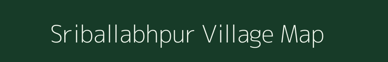 Sriballabhpur village map in West Bengal